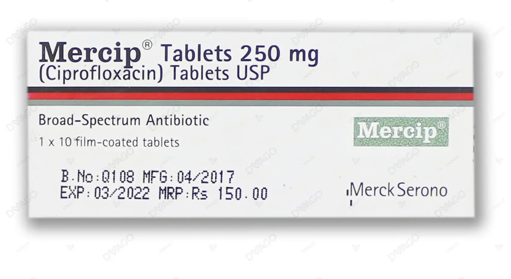 Mercip Tablets 250mg